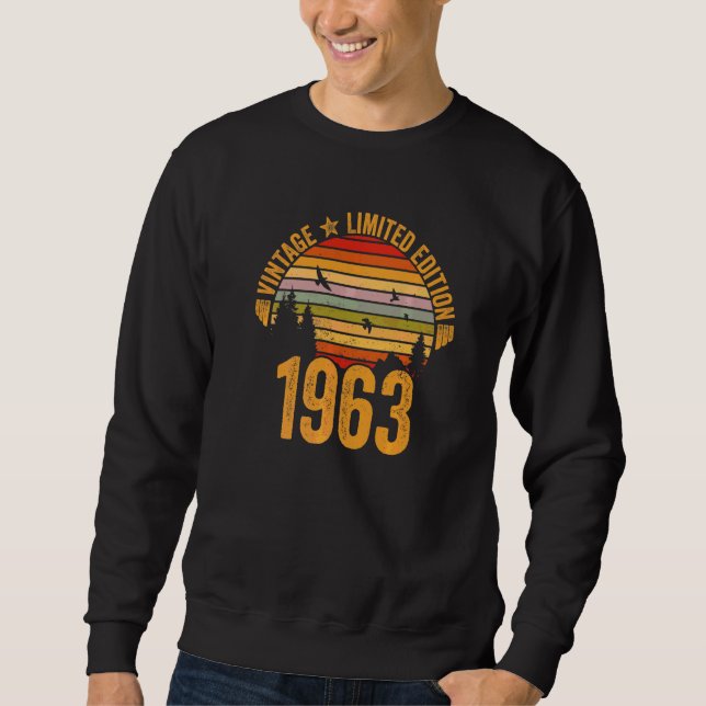 Vintage 1963  Legend Since 1963 Sweatshirt (Front)