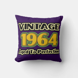 Vintage 1964 - Aged To Perfection Cushion