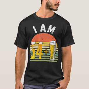 Vintage 1964 Drinking Beer  Happy 55 Years Old T-Shirt