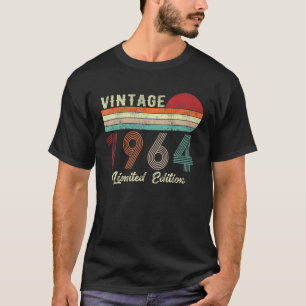 Vintage 1964 Limited Edition 58 Year Old Gifts 58T T-Shirt
