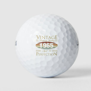 Vintage 1965 60th Birthday Golf Balls