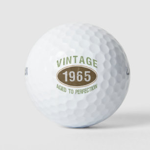 Vintage 1965 60th Birthday Golf Balls
