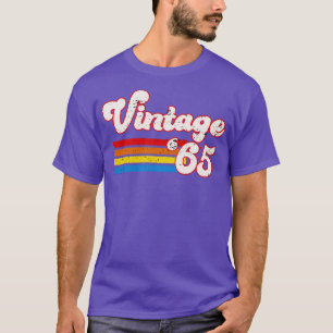 Vintage 1965 Birthday Shirt Retro 65 Birthday Shir