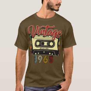 Vintage 1965 Greatest Hits Cassette Tape T-Shirt