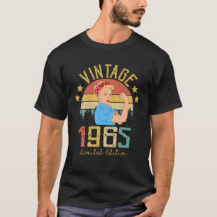Vintage 1965 Made In 1965 56Th Birthday Women 56 Y T-Shirt