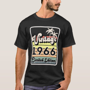 Vintage 1966 Limited Edition 56Th Birthday Gift Me T-Shirt