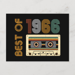 Vintage 1966 Made in 1966 60th Birthday 60 Years  Postcard