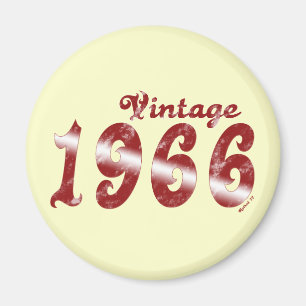 Vintage 1966 Magnet