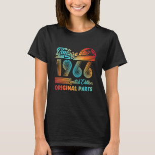 Vintage 1966  Original Parts 56th Birthday T-Shirt