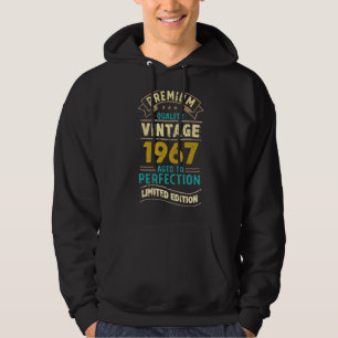 Vintage 1967 Age To Perfection 55th Birthday  1 Hoodie