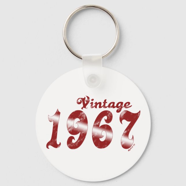 Vintage 1967 Keychain (Front)