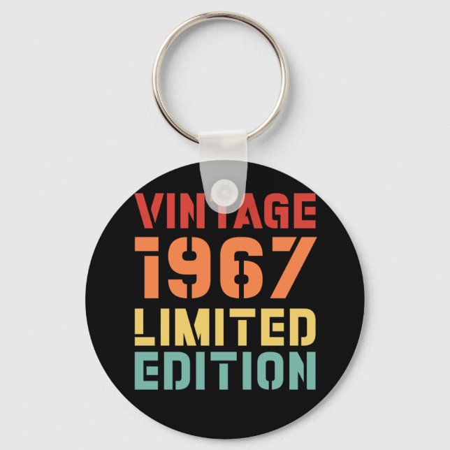 Vintage 1967 Limited Edition Key Ring (Front)