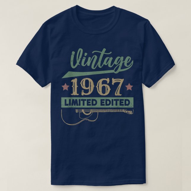 Vintage 1967 Limited EditionGuitar 3158 T-Shirt (Design Front)