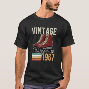 Vintage 1967 Roller Skate 55th Birthday 55 Year Ol T-Shirt