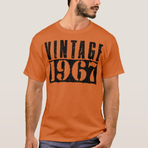 Vintage 1967 Vintage Black Text T-Shirt