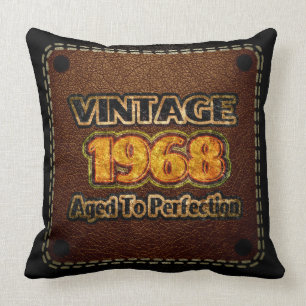 Vintage 1968 - Aged To Perfection Cushion