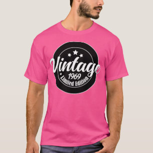 Vintage 1969 Limited Edition 52nd Birthday gift 51 T-Shirt