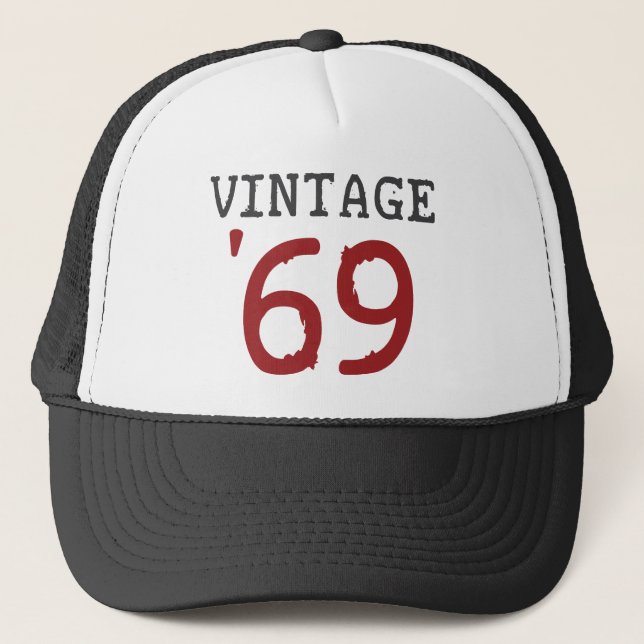 Vintage 1969 trucker hat (Front)
