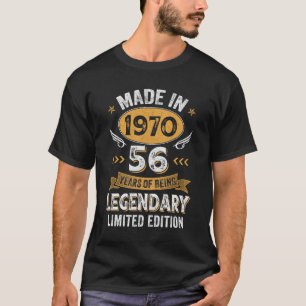 Vintage 1970 56 Years Old Birthday 56th Birthday M T-Shirt