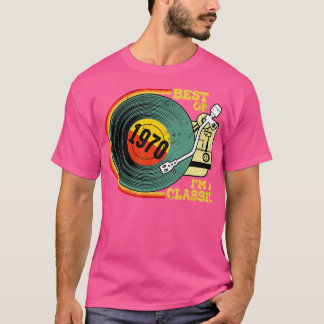 Vintage 1970 Birthday Shirt Im Classic Birthday Sh