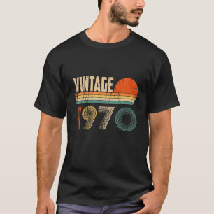 Vintage 1970 Funny 52 Years Old Kids Men Women 52N T-Shirt