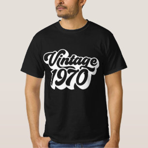 Vintage 1970 Retro Years Of Birth70s, Gift T-Shirt