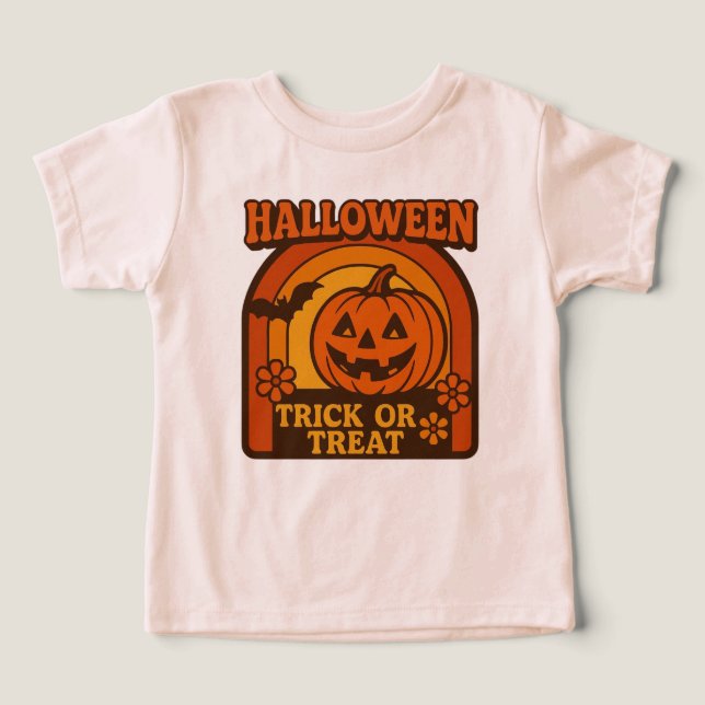 Vintage 1970s Trick or Treat Halloween (Design Front)