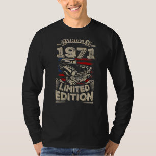 Vintage 1971 51st 51 Years Old Birthday  For Mum D T-Shirt