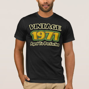 Vintage 1971 - Aged To Perfection T-Shirt