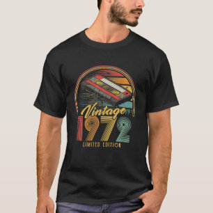 Vintage 1972 Retro Cassette 1972 54th Birthday 54 T-Shirt
