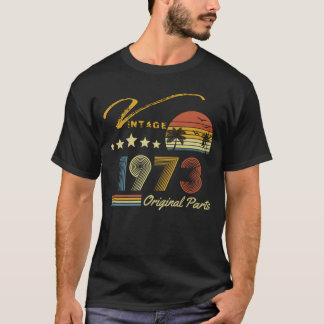 Vintage 1973 50th Birthday 50 Years Old T-Shirt