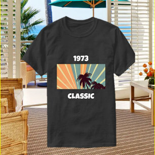 Vintage 1973 50th Year - Personalize T-Shirt
