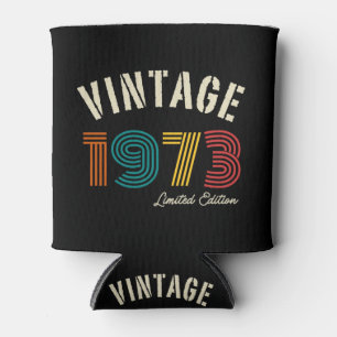 Vintage 1973 51st Birthday Can Cooler