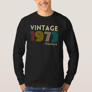 Vintage 1973 52nd Birthday T-Shirt