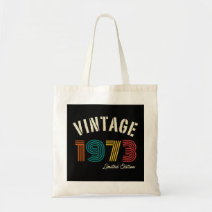 Vintage 1973 52nd Birthday  Tote Bag