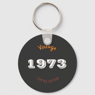 Vintage 1973 limited edition 50th Birthday Key Ring