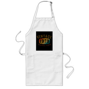 VINTAGE 1973 ORIGINAL PARTS LONG APRON