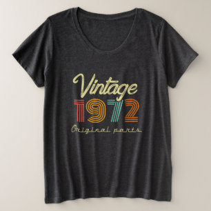 Vintage 1974 T-Shirt Plus Size T-Shirt