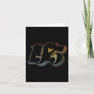 Vintage 1975 Birthday Shirt For Men Retro 50th Bir Card