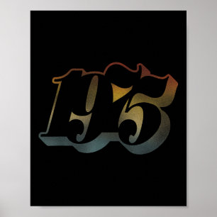 Vintage 1975 Birthday Shirt For Men Retro 50th Bir Poster