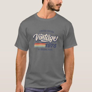 Vintage 1975 Limited Edition All Original Parts Bi T-Shirt