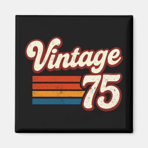 Vintage 1975 Made in 1975 50th Birthday 50 Years  Magnet