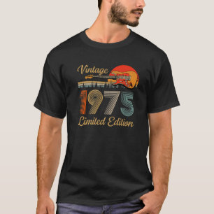 Vintage 1975 T S For Men Women Guitar Lover 47 Yea T-Shirt