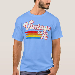 Vintage 1976 Birthday Shirt Retro 76 Birthday Shir