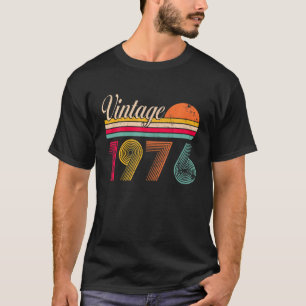 Vintage 1976 Funny 46 Years Old Boys And Girls 46T T-Shirt