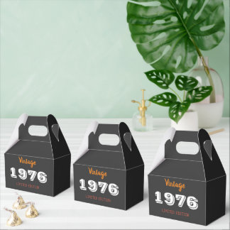 Vintage 1976 Limited Edition Favour Boxes – 50th