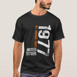 Vintage 1977 49th Birthday Gifts Men Women 49 T-Shirt