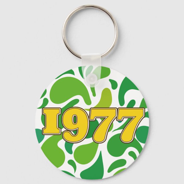 Vintage 1977 key ring (Front)