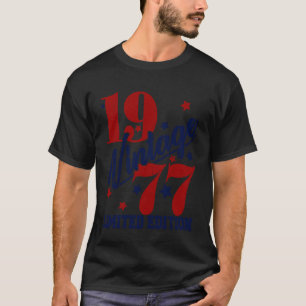 Vintage 1977 Limited Edition 48th B-Day Mens Women T-Shirt