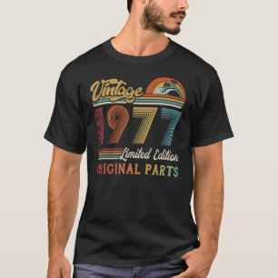 Vintage 1977 Limited Edition Original Parts T-Shirt